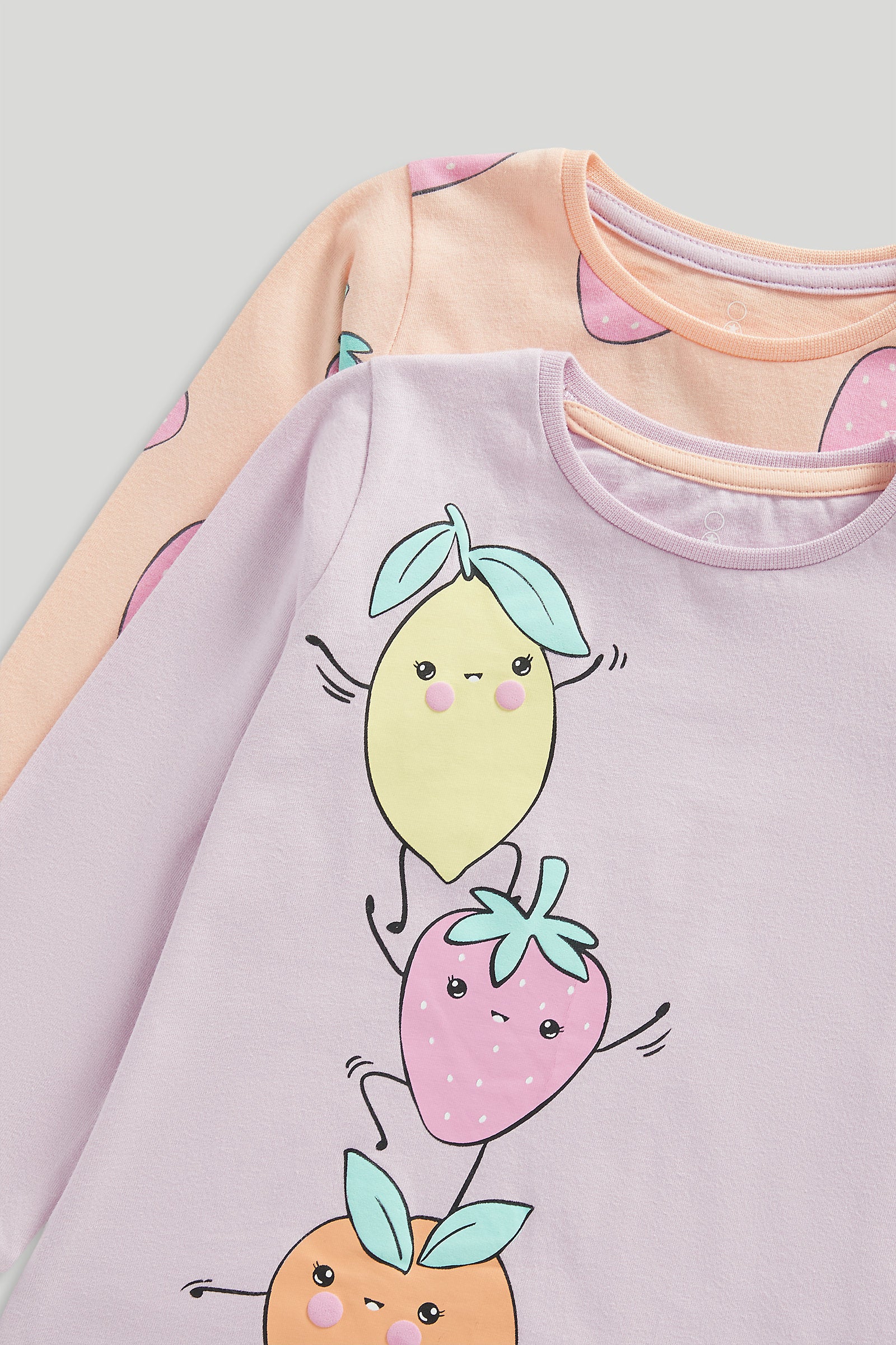 Mothercare 2 Pack Fruit Pyjamas