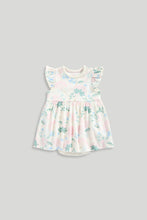 Load image into Gallery viewer, Mothercare Floral Romper Dress

