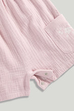 Load image into Gallery viewer, Mothercare Pink Playsuit and Bodysuit Set
