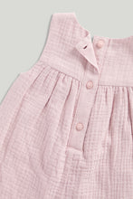 Load image into Gallery viewer, Mothercare Pink Playsuit and Bodysuit Set
