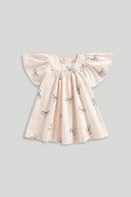 Load image into Gallery viewer, Mothercare Bow Print Woven Dress
