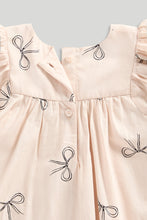 Load image into Gallery viewer, Mothercare Bow Print Woven Dress
