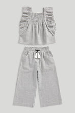 Load image into Gallery viewer, Mothercare Striped Top and Trouser Set
