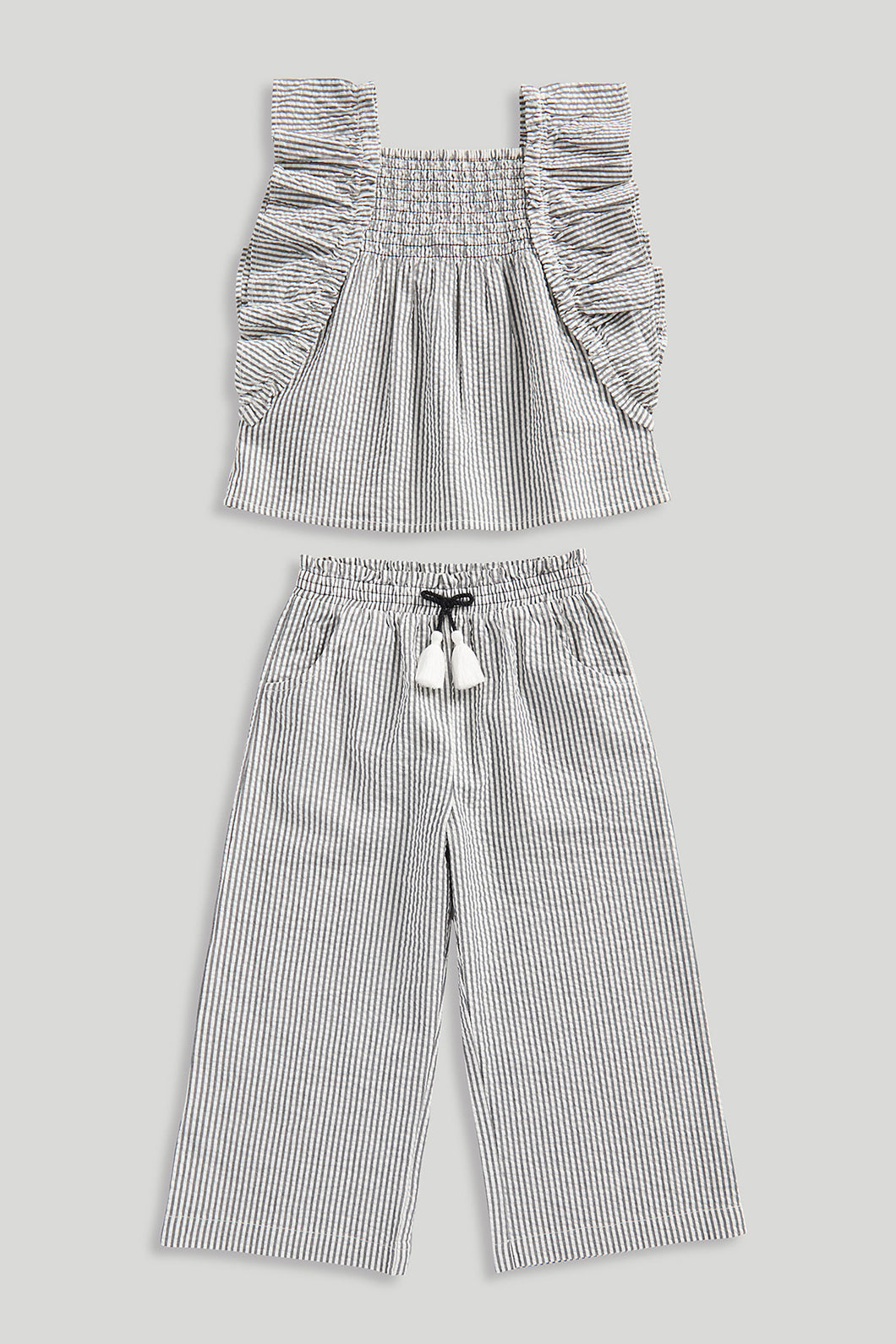 Mothercare Striped Top and Trouser Set