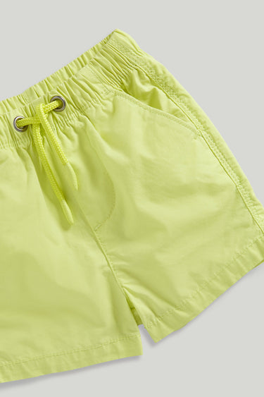 Mothercare Lime Pull-On Shorts