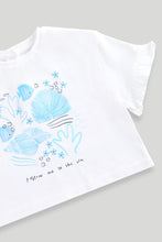 Load image into Gallery viewer, Mothercare Cream Sea T-Shirt
