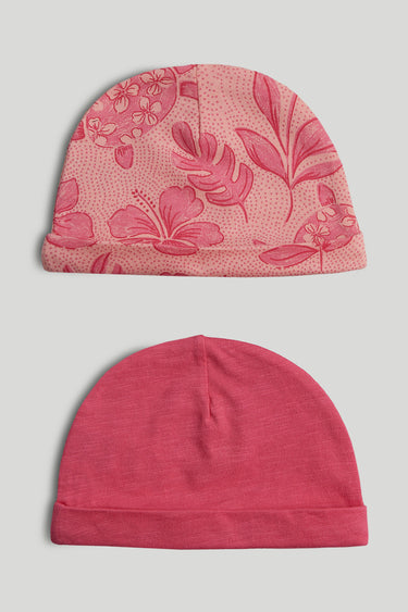 Mothercare 2 Pack Cotton Baby Hats