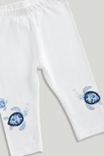 Load image into Gallery viewer, Mothercare 3 Pack Turtle Cropped Leggings
