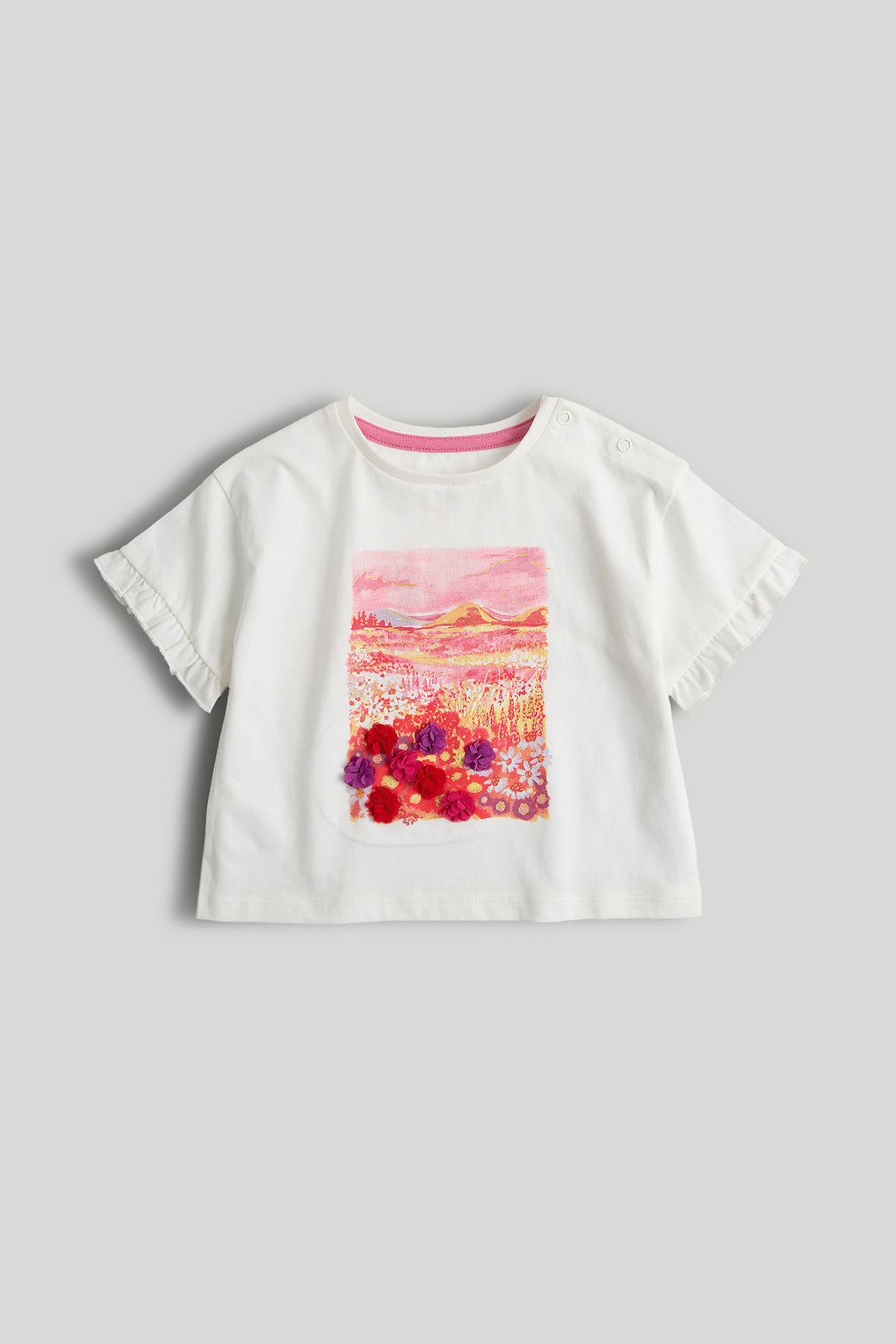 Mothercare White Sunset T-Shirt