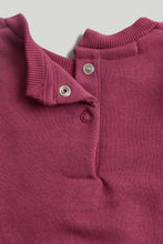 Load image into Gallery viewer, Mothercare Berry Embroidered Sweat Top
