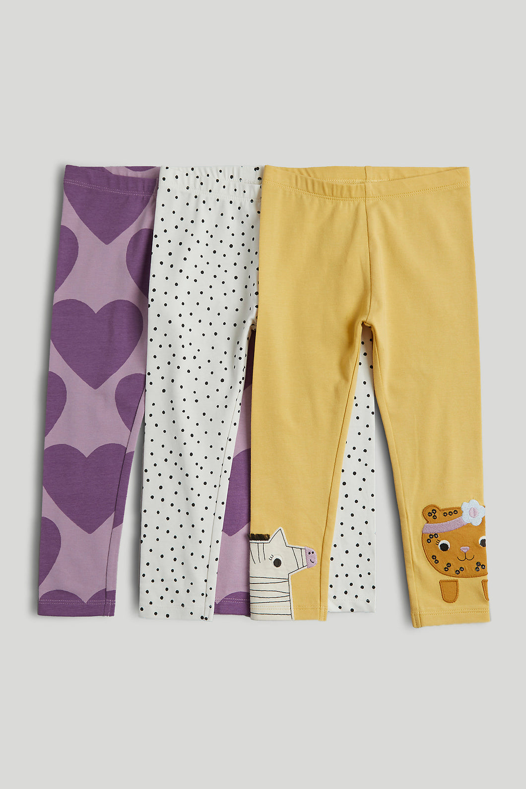 Mothercare 3 Pack Fun Leggings