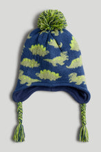 Load image into Gallery viewer, Mothercare Dinosaur Trapper Hat
