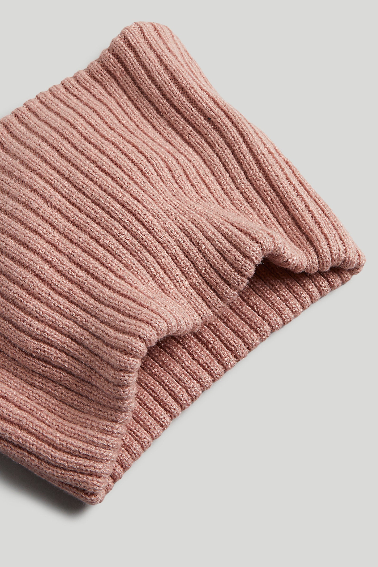 Mothercare Pink Ribbed Knitted Snood