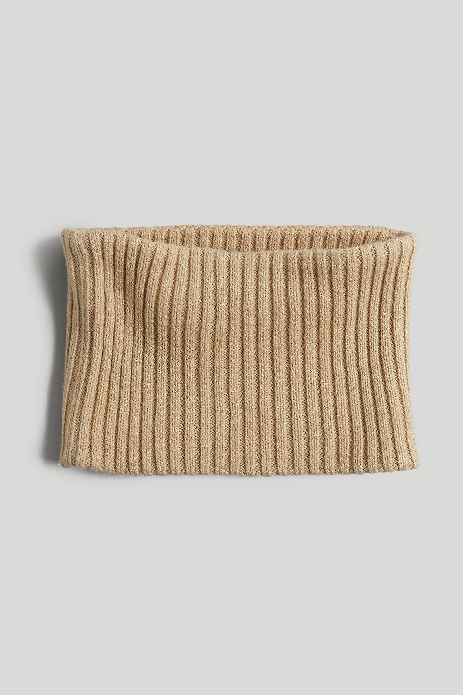 Mothercare Beige Ribbed Knitted Snood