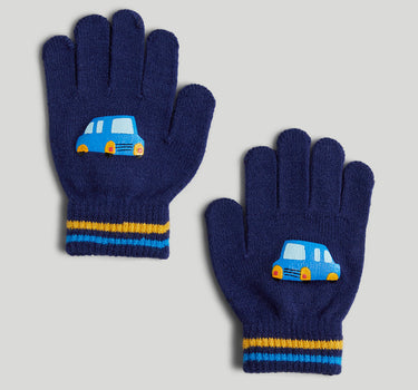 Mothercare Navy Car Gloves