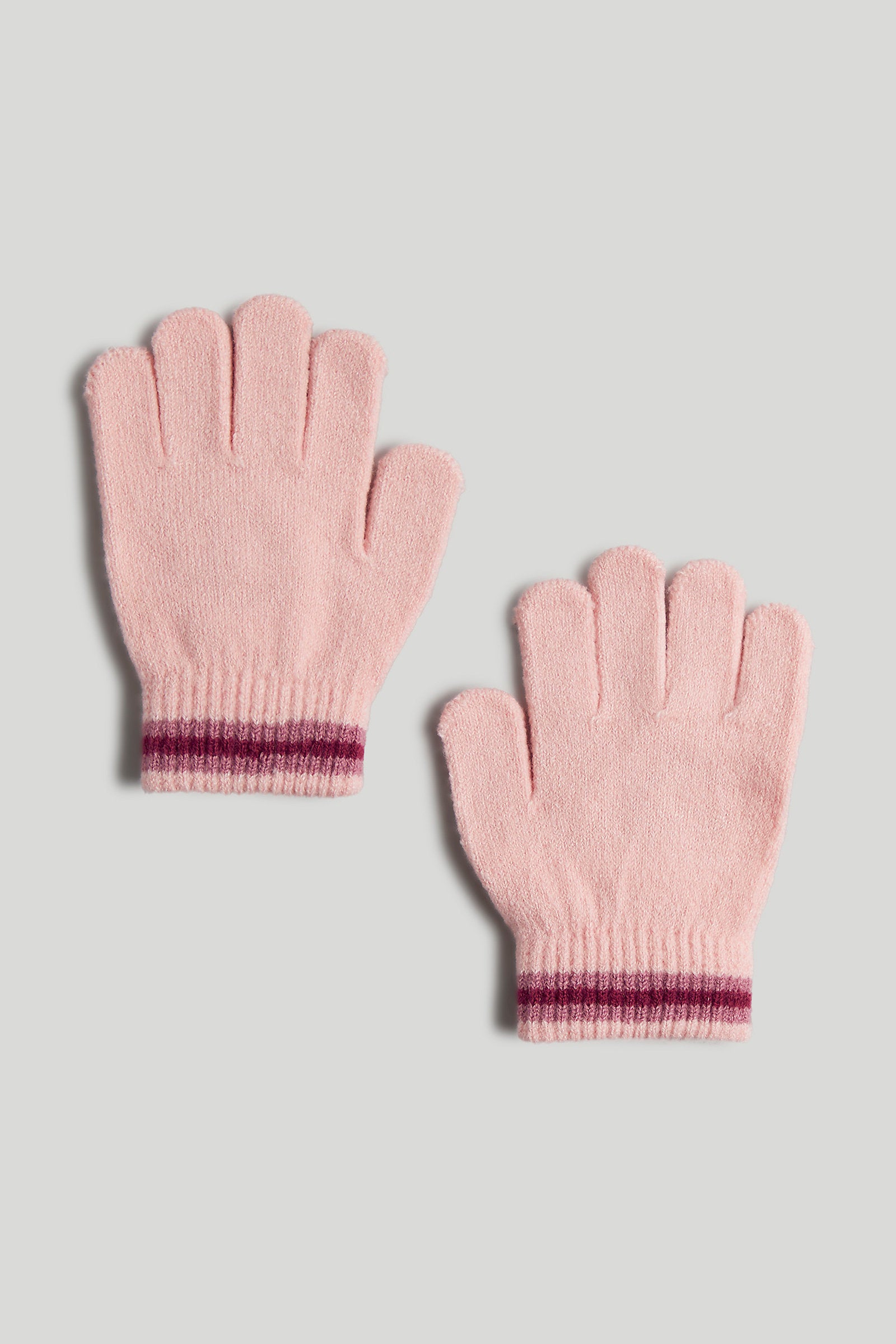 Mothercare Pink Flower Gloves