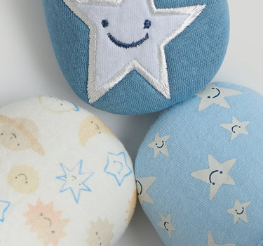 Mothercare 3 Pack Planets Sock-Top Booties