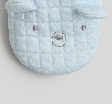 Mothercare Blue Bear Baby Slippers