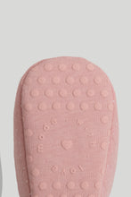 Load image into Gallery viewer, Mothercare 3 Pack Pink Sock-Top Booties
