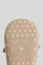 Load image into Gallery viewer, Mothercare 3 Pack Bear Sock-Top Baby Booties
