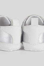 Load image into Gallery viewer, Mothercare Silver Pram Trainers
