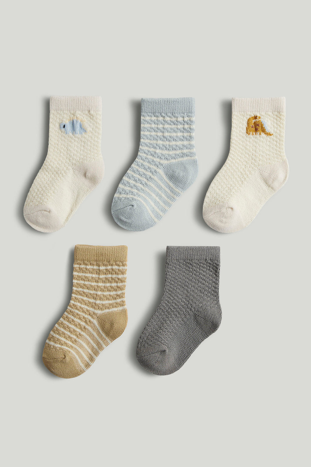 Mothercare 5 Pack Dino Baby Socks