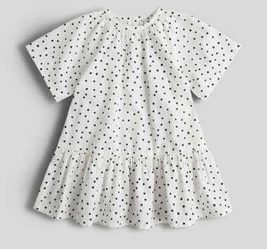 Mothercare White Spotty Cotton Dress