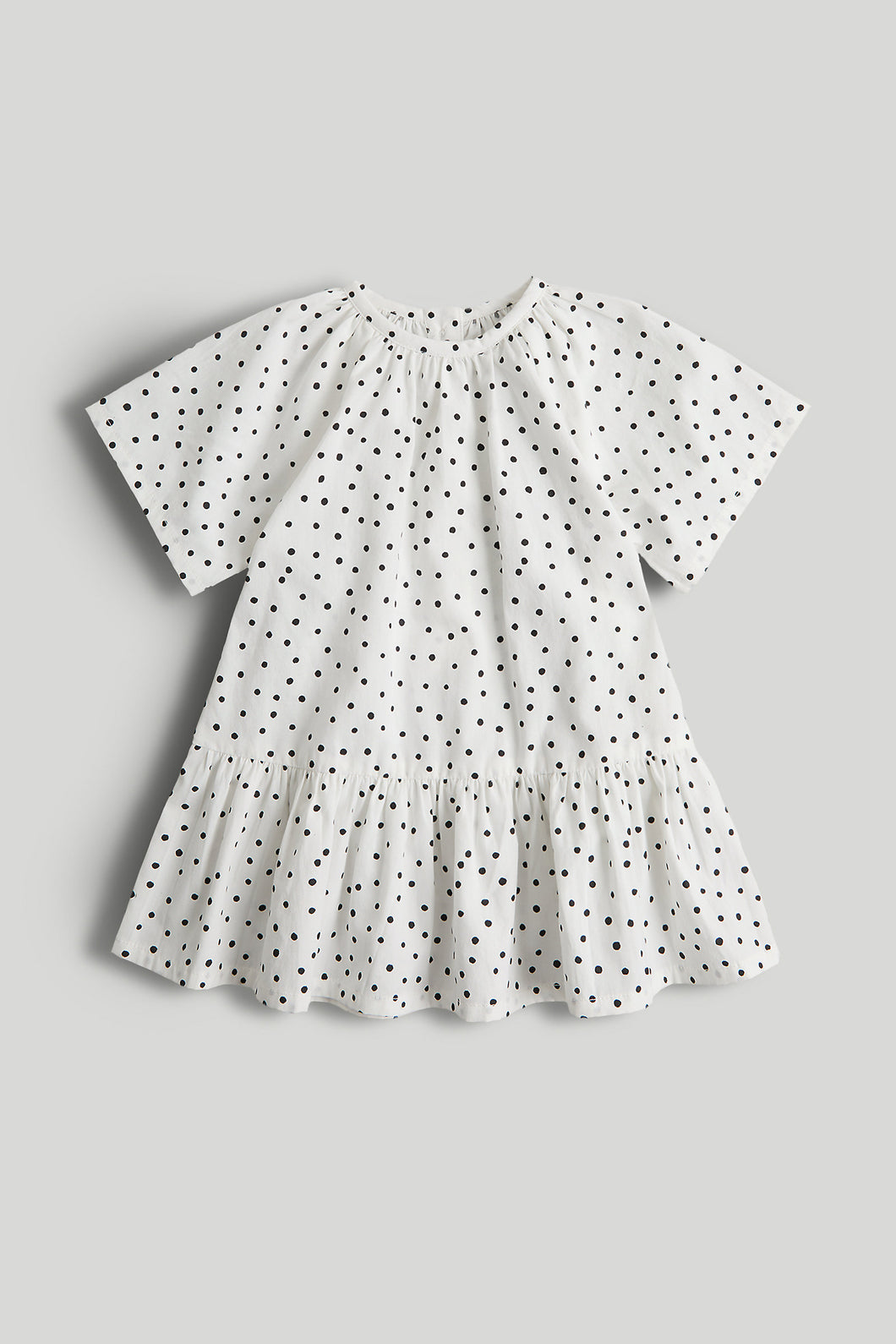 Mothercare White Spotty Cotton Dress