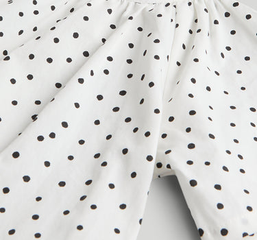 Mothercare White Spotty Cotton Dress
