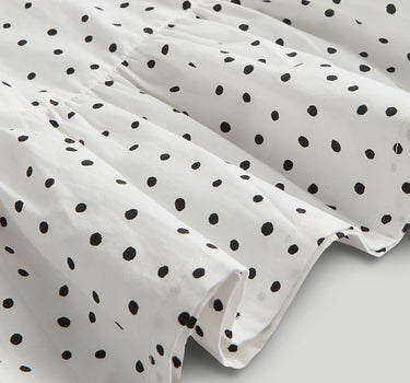 Mothercare White Spotty Cotton Dress