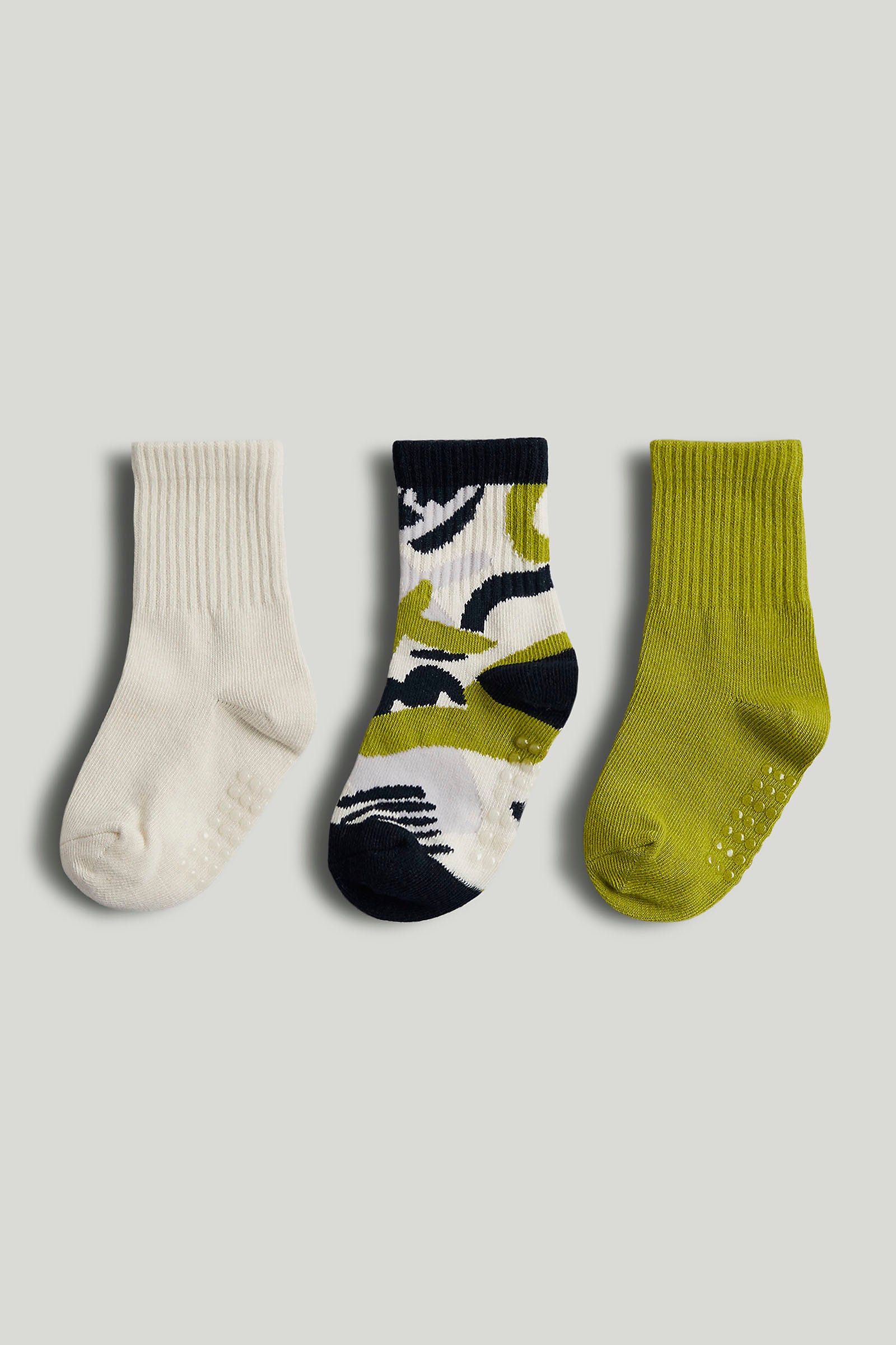 Mothercare 3 Pack Slip-Resist Socks