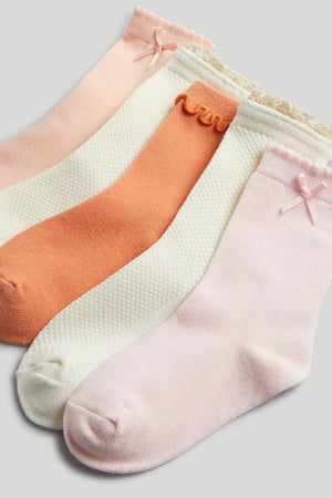 Mothercare 5 Pack Floral Socks