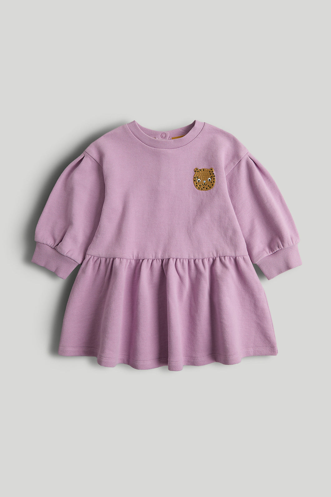 Mothercare Lilac Leopard Sweatshirt Dress