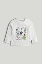 Load image into Gallery viewer, Mothercare White Flower T-Shirt
