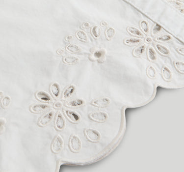 Mothercare White Broderie Blouse