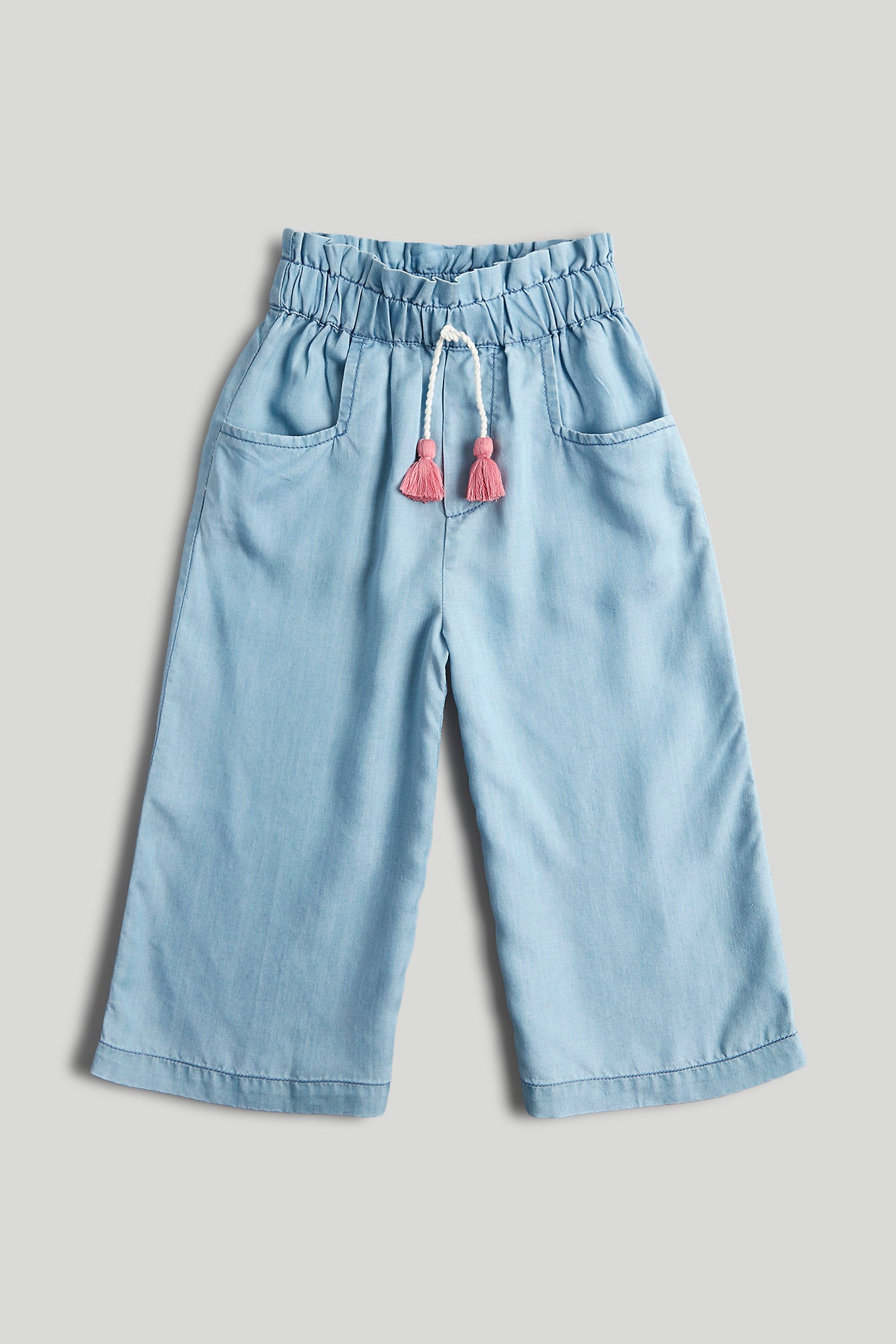 Mothercare Blue Wide-Leg Trousers
