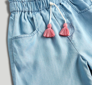 Mothercare Blue Wide-Leg Trousers