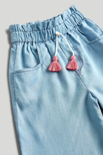 Load image into Gallery viewer, Mothercare Blue Wide-Leg Trousers
