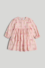Load image into Gallery viewer, Mothercare Pink Floral Cotton Dress
