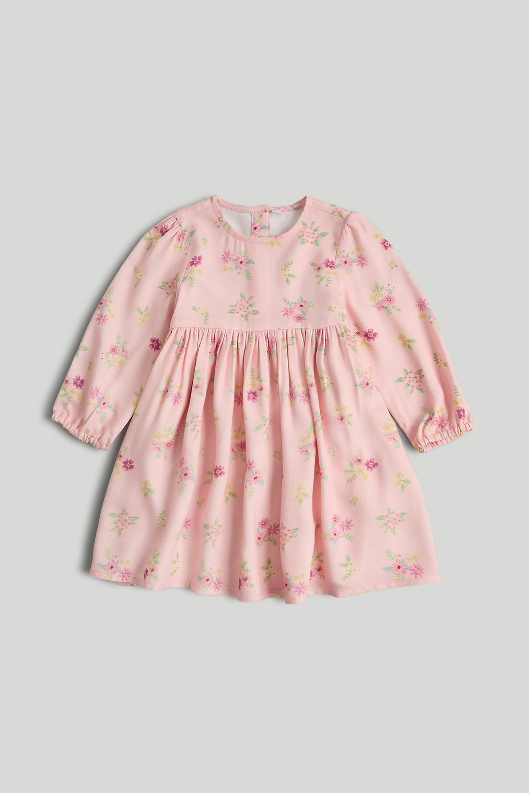 Mothercare Pink Floral Cotton Dress