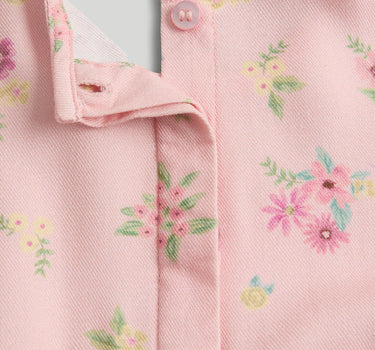Mothercare Pink Floral Cotton Dress