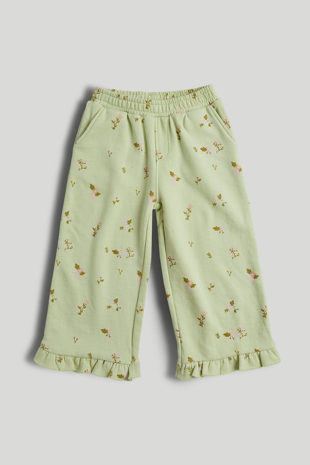 Mothercare Green Floral Joggers