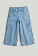 Load image into Gallery viewer, Mothercare Wide-Leg Denim Jeans

