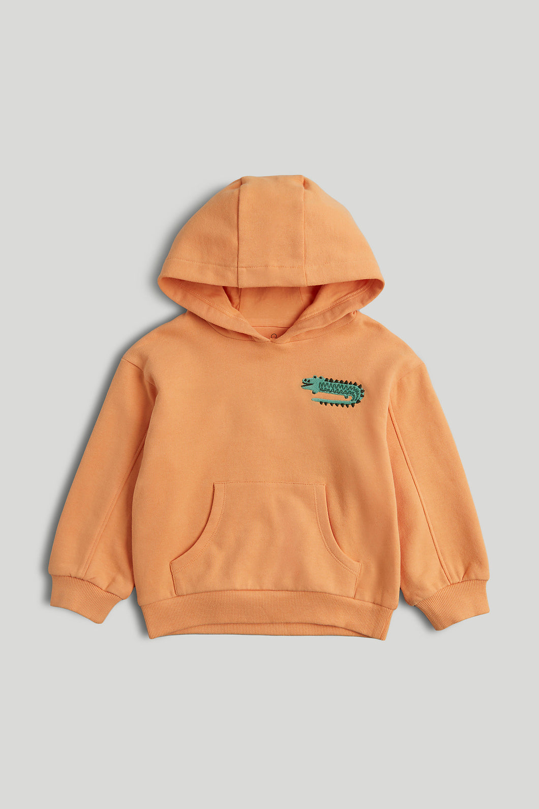 Mothercare Orange Crocodile Hoodie