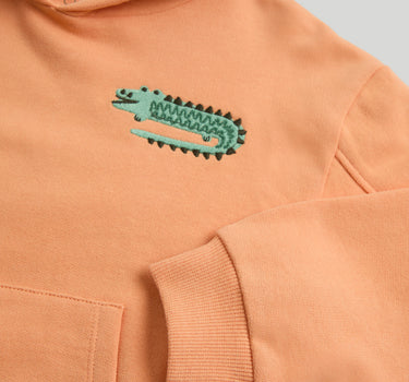 Mothercare Orange Crocodile Hoodie