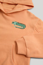 Load image into Gallery viewer, Mothercare Orange Crocodile Hoodie

