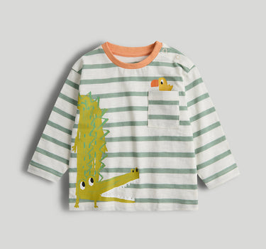 Mothercare Crocodile Long-Sleeved T-Shirt