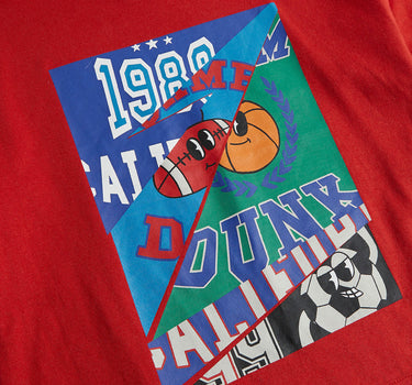 Mothercare Red Varsity Long-Sleeved T-Shirt