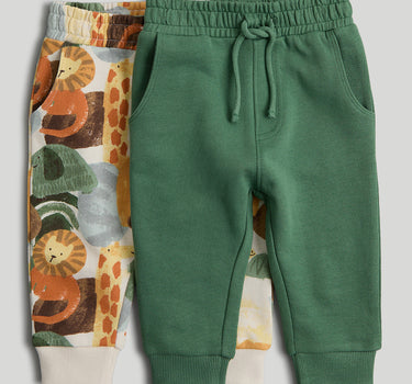 Mothercare 2 Pack Jungle Joggers