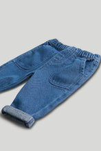 Load image into Gallery viewer, Mothercare Pull-On Denim Jeans
